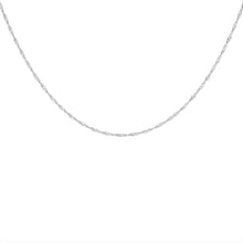 Load image into Gallery viewer, CU JEWELLERY LETTERS SINGAPORE NECKLACE SILVER